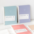 Hot Selling Line A5/B5 Spiral Notebook Tagebuchnotizbuch